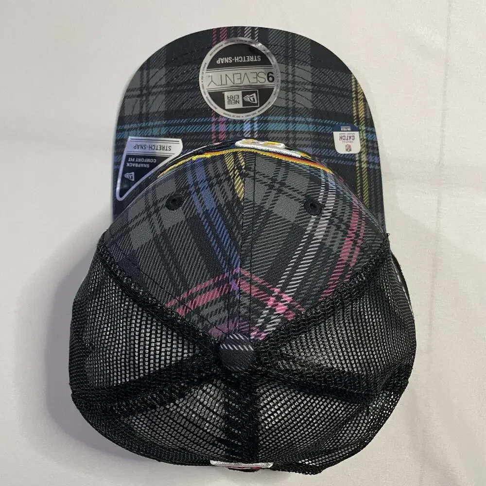 Baltimore Ravens New Era NFL Sideline Crucial Catch Trucker Snapback Hat Cap